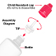 Благотворительная пластиковая бутылка для жидкости(DIY-BC0004-13)-4