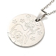 Non-Tarnish Constellation Pendant Necklaces(NJEW-S422-04P-09)-2