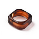 Square Transparent Resin Finger Rings(X-RJEW-S046-003-A02)-4