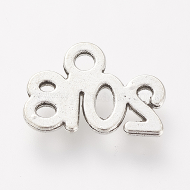 Tibetan Style Alloy Charms(X-TIBE-S306-04AS-RS)-2