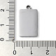 Non-Tarnish 304 Stainless Steel Pendants(STAS-D025-06P-01)-3