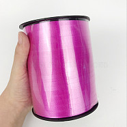 Balloons Ribbon, Curling Ribbon, for Party Decoration, Magenta, 1/4 inch(5mm), about 500yards/roll(457.2m/roll)(SRIB-WH0003-A06)