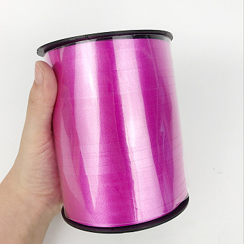 Balloons Ribbon, Curling Ribbon, for Party Decoration, Magenta, 1/4 inch(5mm), about 500yards/roll(457.2m/roll)