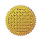 Self Adhesive Gold Foil Embossed Stickers(DIY-WH0211-360)-1