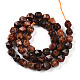 Dyed Natural Sesame Jasper Beads Strands(G-T139-8mm-47L)-2