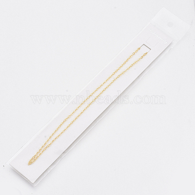 Brass Cable Chains Necklaces(X-MAK-N029-01G)-4