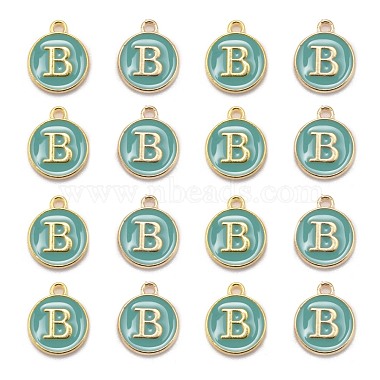 Golden Plated Alloy Enamel Charms(ENAM-S118-05B)-2