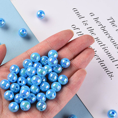 Perles acryliques opaques(MACR-S370-D10mm-7)-5