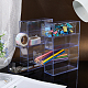 2Pcs 4 Grids Transparent Acrylic Storage Drawer Minifigures Display Case(ODIS-WH0079-057)-5