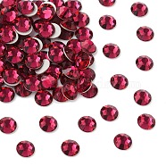 Preciosa&reg MAXIMA Crystal No Hotfix Flatback Stones, Czech Crystal, Dura Foiling, Round(438 11 615 Chaton Rose), 90110 Ruby, SS8(2.3~2.5mm)(Y-PRC-NSS8-90110)