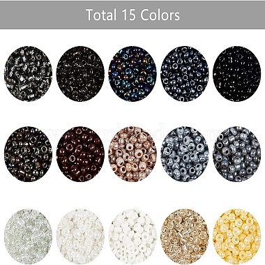 8 / 0 Glasperlen(SEED-NB0001-12A-3mm)-4