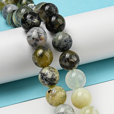 Natural Green Opal Beads Strands(G-R494-A11-04)-4