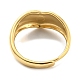 anillo de corazón de acero inoxidable ajustable 304 para mujer(RJEW-C016-05G)-3