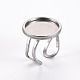 201 ajuste de anillo de almohadilla de acero inoxidable(STAS-S080-040E-P)-1