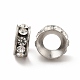 201 Stainless Steel Crystal Rhinestone Spacer Beads(STAS-G305-01P)-1