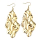 304 Stainless Steel Dangle Earrings(EJEW-F402-01G)-2