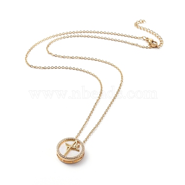 304 Stainless Steel Chain Necklaces(NJEW-G335-17G)-1