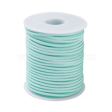 Others Pale Turquoise Faux Suede Thread & Cord