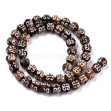 Chapelets de perles de style tibétain(TDZI-R001-02A)-2