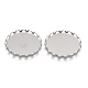 304 Stainless Steel Cabochon Settings(STAS-P249-13A-P)-1