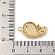 Rack Plating Brass Micro Pave Clear Cubic Zirconia Connector Charms(KK-D088-43G)-4