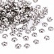 5-Petal Flower Smooth Surface 304 Stainless Steel Bead Caps(STAS-R065-57)-1