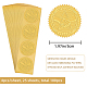 Self Adhesive Gold Foil Embossed Stickers(DIY-WH0211-300)-2