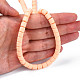 brins de perles en argile polymère faits à la main(X-CLAY-ZX006-01-32)-6