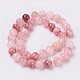 perles de jade vertes color&eacute;es naturelles(X-G-G757-02-12mm)-2