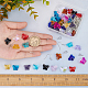 Sunnyclue набор для изготовления прозрачных сережек-бабочек своими руками(DIY-SC0018-34)-3