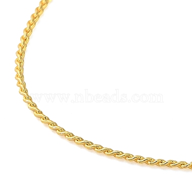 colliers de chaîne de corde en laiton de placage de support(NJEW-K256-04G)-2