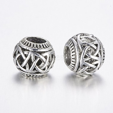 11mm Rondelle Alloy Beads