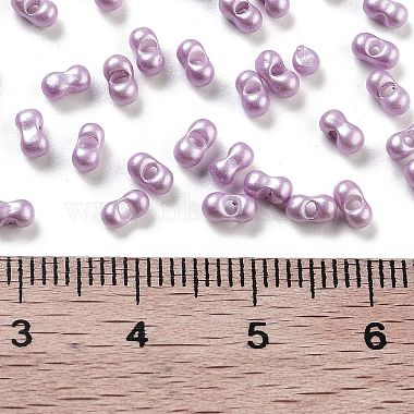 Opaque Colours Glass Seed Beads(SEED-A033-06A)-4