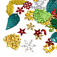 Christmas Theme Plastic Sequin Beads(KY-C014-01)-1