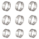 9Pcs 3 Styles 201 Stainless Steel Auxiliary  Ring(TOOL-UN0001-29)-1