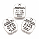 Alloy Quote Charms(PALLOY-F260-02AS)-1