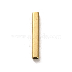 304 Stainless Steel Beads, Rectangle, Golden, 20x3x3mm, Hole: 2x2mm(STAS-Q316-05C-G)