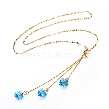 Stud Earrings & Pendant Necklaces Sets(SJEW-JS01075-04)-3
