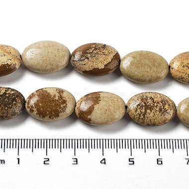 image Naturel jaspe perles brins(G-L164-A-28)-5
