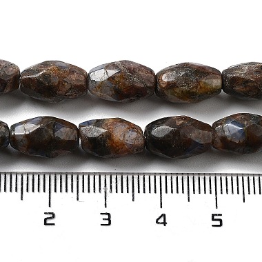Natural Glaucophane Beads Strands(G-P520-C24-01)-5