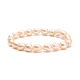 Bracelet extensible en perles naturelles pour femme(BJEW-JB08868-05)-1