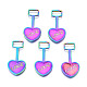 Rainbow Color Alloy Pendants(PALLOY-N156-193-NR)-1