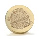 Brass Retro Wax Sealing Stamp(AJEW-F045-E16)-4