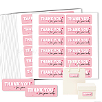 12 Style Adhesive Label, Waterproof PET Stickers Set, Rectangle, Word, 170x150mm(DIY-WH0653-040)