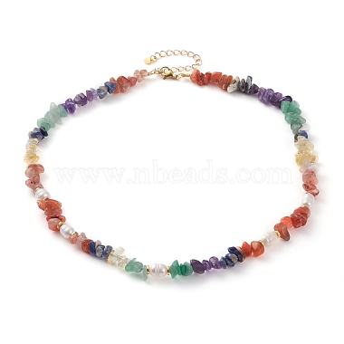 Mixed Color Mixed Stone Necklaces