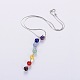 Natural Gemstone Pendant Necklaces(NJEW-JN00938)-2