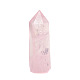 Baguettes en pierre de guérison en quartz rose naturel(PW-WG74147-02)-5