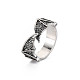 Double Wing Open Cuff Ring(RJEW-S038-232)-3