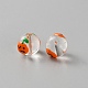 Round Handmade Lampwork Beads(LAMP-WH0003-015A)-2