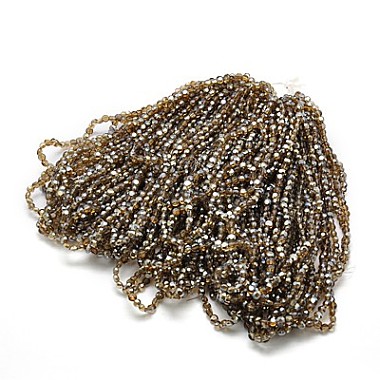 Chapelets de perles en verre galvanoplastique(EGLA-A002-4mm-H11)-2